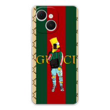 Бренднові Чохли для TECNO Spark 40C - (PREMIUMPrint) (Барт ГУЧЧІ)