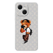 Бренднові Чохли для TECNO Spark 40C - (PREMIUMPrint) (Ведмедик Луі)