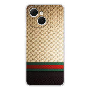 Чехлы Бренд GUCCI для TECNO Spark 40C – Фон Гуччи