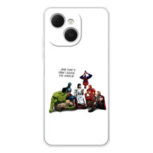 Чохли для TECNO Spark 40C (Для Християн) – Ісус супергерой