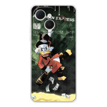 Чехлы для Телефон можно записать как: ТЕКНО Спарк 40С. - Scrooge MagDag (PREMIUMPrint) – Карточка Скруджа