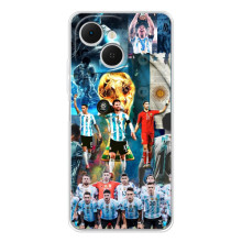 Чехлы Месси для TECNO Spark 40C (AlphaPrint) (Аргентина Месси)