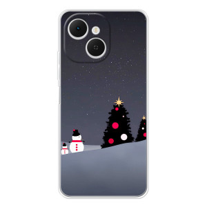 Чехлы на Новый Год TECNO Spark 40C – Снеговички