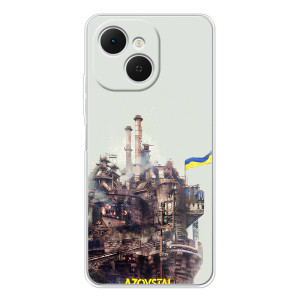 Чехлы на военную тематику для TECNO Spark 40C – Азовсталь