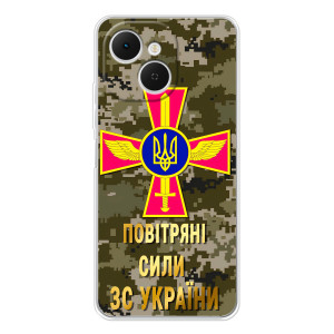 Чехлы на военную тематику для TECNO Spark 40C – ВС ЗСУ