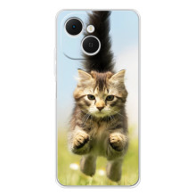 Чехлы с Котиками для TECNO Spark 40C (VPrint) (Прыжок кота)