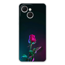 Чохли з принтом Троянд для TECNO Spark 40C – Нічна троянда
