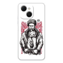 Чехлы для TECNO Spark 40C с принтом Тараса Шевченко (AlphaPrint) (Козак Шевченко)