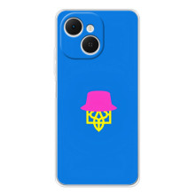 Чехлы для TECNO Spark 40C  Укр. Символика (AlphaPrint) (Шапка на гербу)