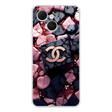 Чохол (Dior, Prada, YSL, Chanel) для TECNO Spark 40C (Шанель)