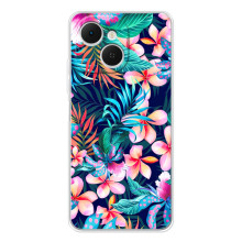 Чохол для ТЕКНО Спарк 40С - з принтом (Дизайнерські) (AlphaPrint) (Мальовничі квіти)