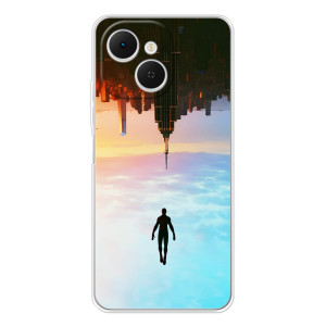Чехол с человеком пауком для TECNO Spark 40C - (AlphaPrint)