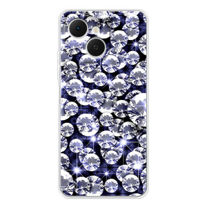 Чохол (Дорого-богато) на TECNO Spark 40C – Діаманти