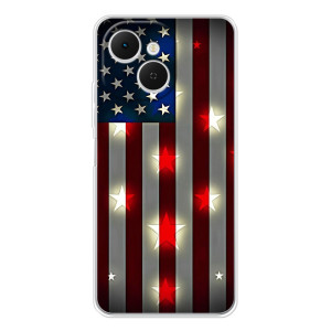Чехол Флаг USA для TECNO Spark 40C – Флаг США 2