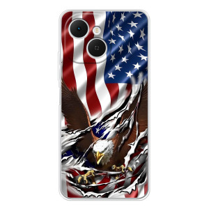 Чехол Флаг USA для TECNO Spark 40C – Флаг USA