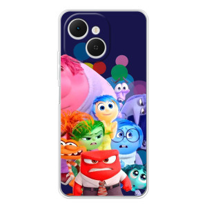 Чехол Головоломка для TECNO Spark 40C - (AlphaPrint) – Герои головоломки