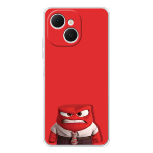 Чехол Головоломка для TECNO Spark 40C - (AlphaPrint) – Гнев