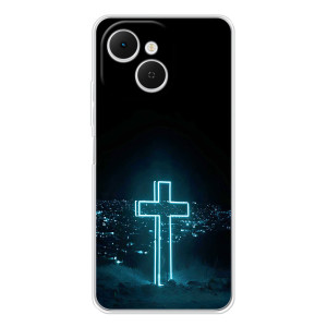 Чехол для TECNO Spark 40C (AlphaPrint) - (Христианские)