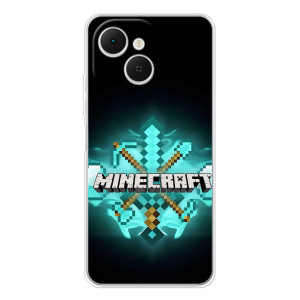 Чехол майнкрафт для TECNO Spark 40C – MineCraft 2