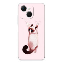 Чехол на Телефон можно записать как: ТЕКНО Спарк 40С. с Котами (VPrint) (Котик падает)