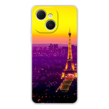 Чехол с Эйфелевой башней на TECNO Spark 40C – Яркая башня
