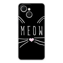 Бампер з зображенням Котиків для ТЕКНО Спарк 40С (КОТИК MEOW)