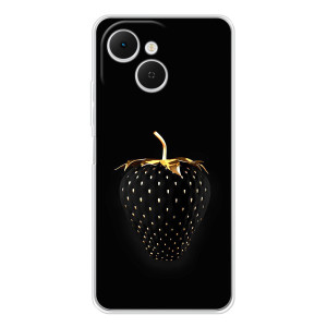 Чехол с изображением  вкусной еды для TECNO Spark 40C – Чёрная клубника