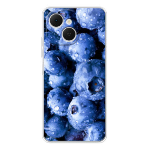 Чехол с изображением  вкусной еды для TECNO Spark 40C – Голубика