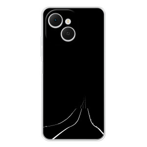 Чохол з картинками на чорному фоні для TECNO Spark 40C – Дорога
