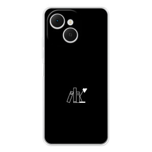 Чохол з картинками на чорному фоні для TECNO Spark 40C – Книжки