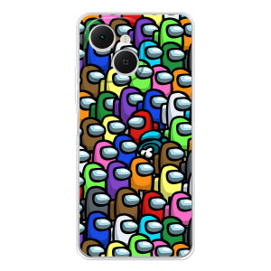 Чехол Амонг Ас для TECNO Spark 40C (AlphaPrint)