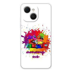 Чехол Амонг Ас для TECNO Spark 40C (AlphaPrint)