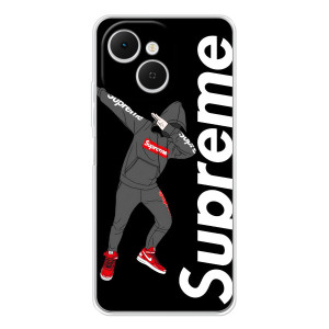 Чехол для TECNO Spark 40C с картинкой Supreme (AlphaPrint)