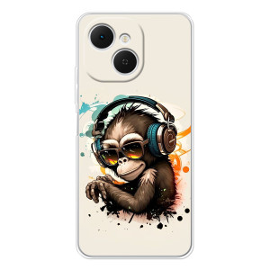 Чехол с Обезьянами TECNO Spark 40C - (AlphaPrint)