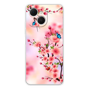 Чохол з картинкою Сакури на TECNO Spark 40C – Метелики на сакурі