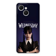 Силиконовый чехол с картинкой для TECNO Spark 40C (Wednesday)