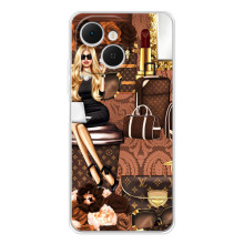 Чохол Стиль Louis Vuitton на TECNO Spark 40C (Мода Луі Віттон)