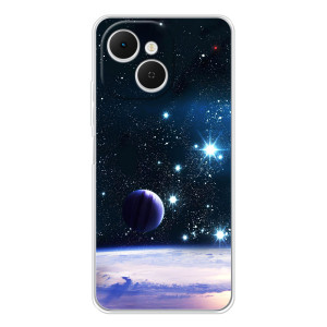 Чехол (ТПУ) с планетами на TECNO Spark 40C – Космический вид