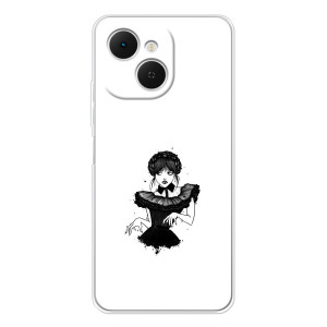 Чехлы Венсдей на TECNO Spark 40C Уэнсдей (AlphaPrint)