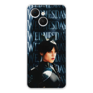 Чехлы Венсдей на TECNO Spark 40C Уэнсдей (AlphaPrint)