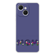 Чохли для мами на TECNO Spark 40C (Мама в квітах)