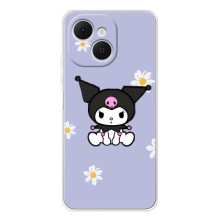 Чехол с кроликом Куроми на TECNO Spark 40C – Куроми в цветах