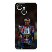 Чохол з футболістом Ламін Ямаль TECNO Spark 40C (Ямал з кубком)