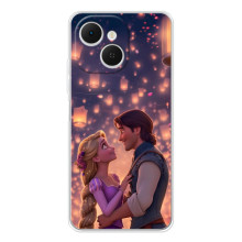 Чохол Рапунцель для TECNO Spark 40C (Принцеса і принц)