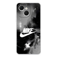 Чехол с логотипом Найк на TECNO Spark 40C (Найк дымчатый)