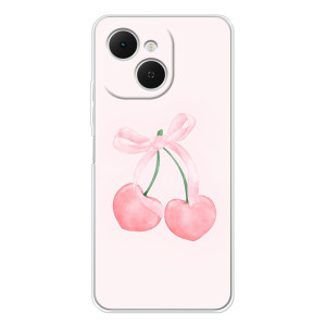 Чехол с розовым рисунком для TECNO Spark 40C