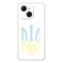 Чехол с украинским гербом на TECNO Spark 40C – Герб с гимном Украины