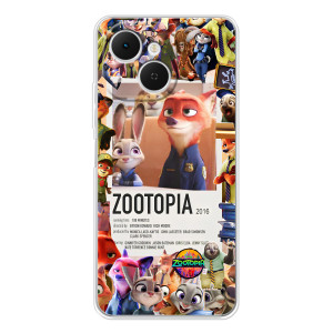Чохол Зоотрополіс на TECNO Spark 40C
