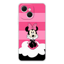 Эксклюзивный чехол для TECNO Spark 40C (AlphaPrint - Мультяшные) (Девочка Maus)