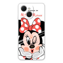 Эксклюзивный чехол для TECNO Spark 40C (AlphaPrint - Мультяшные) (Маус Минни)